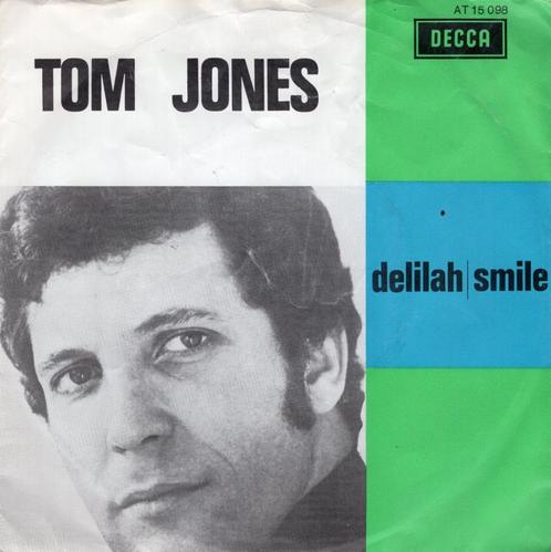 TOM JONES  -  Delilah, Cd's en Dvd's, Vinyl Singles, Gebruikt, Single, Pop, 7 inch, Ophalen of Verzenden