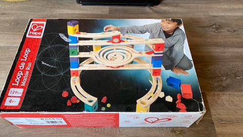Loop de loop marble run Knikkerbaan Hape, Kinderen en Baby's, Speelgoed | Speeltafels, Zo goed als nieuw, Ophalen of Verzenden
