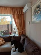 Gordijnen - Beige/Bruin, Huis en Inrichting, Stoffering | Gordijnen en Lamellen, 100 tot 150 cm, Ophalen of Verzenden, Zo goed als nieuw