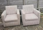 2x stoffen fauteuil, Ophalen, Zo goed als nieuw, 75 tot 100 cm, 50 tot 75 cm