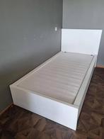 Ikea bed 1 persoons malm, Huis en Inrichting, Slaapkamer | Bedden, Ophalen, Gebruikt, 90 cm, Eenpersoons