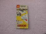 Shell wegenkaart Curacao - Road map., Gelezen, Ophalen of Verzenden, Landkaart, 1800 tot 2000