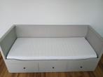 Ikea uitschuifbaar bed, Huis en Inrichting, Slaapkamer | Bedden, Grijs, 90 cm, Zo goed als nieuw, Hout