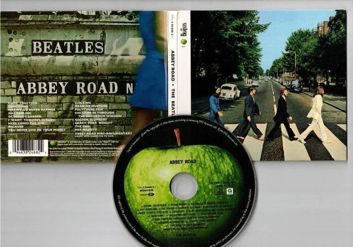 THE BEATLES CD Abbey Road - enhanced met video, Cd's en Dvd's, Cd's | Pop, Gebruikt, 1960 tot 1980, Ophalen of Verzenden