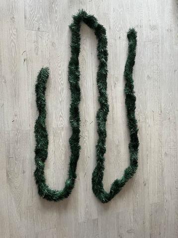 5 meter groene guirlande kerstslinger beschikbaar voor biedingen