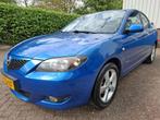 Mazda 3 1.6 Executive AIRCO/LEDEREN BEKLEDING/TREKHAAK 105PK, Gebruikt, 4 cilinders, Blauw, Handgeschakeld