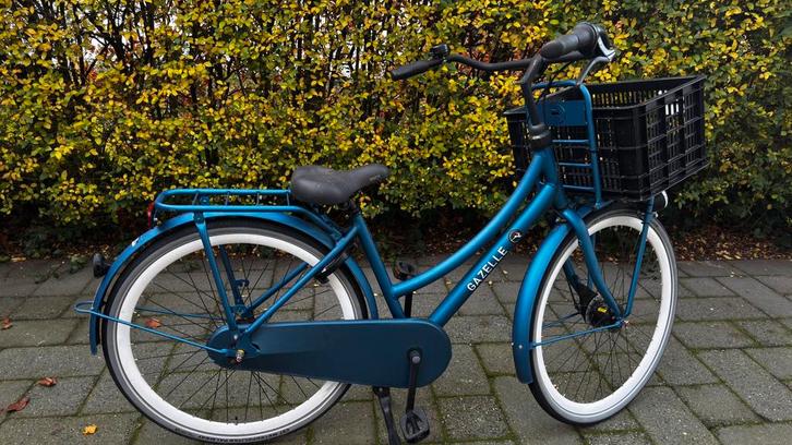 Gazelle Fiets, Fietsen en Brommers, Fietsen | Meisjes, Zo goed als nieuw, 24 inch, Handrem, Versnellingen, Ophalen of Verzenden