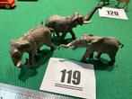 119 Herpa 3 stuks gedetailleerde olifanten, Hobby en Vrije tijd, Modeltreinen | H0, Overige merken, Gebruikt, Gelijkstroom, Natuur