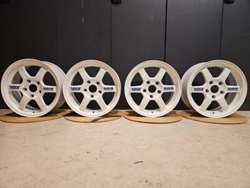15 inch Volk Racing - Rays Engineering TE37 5x114.3 velgen beschikbaar voor biedingen