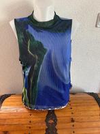 Desigual doorzichtige top maat XL, Blauw, Maat 46/48 (XL) of groter, Ophalen of Verzenden, Zo goed als nieuw