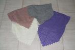 NIEUWE handgemaakte omslagdoeken omslagdoek div. kleuren, Ophalen of Verzenden, Nieuw