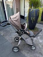 Stokke kinderwagen, Gebruikt, Combiwagen, Verstelbare duwstang, Ophalen