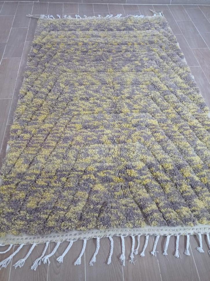 Beni Ouarain berber tapijt van echt wol 250x150cm, Huis en Inrichting, Stoffering | Tapijten en Kleden, Zo goed als nieuw, 200 cm of meer