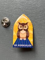 Leuke speldje/pin met uil - De Kerkuilen Tilburg kruikenstad, Verzamelen, Speldjes, Pins en Buttons, Gebruikt, Ophalen of Verzenden