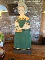 Mooie oude winkel display bloemenmeisje, Ophalen of Verzenden