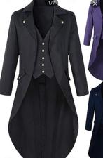 Carnaval Jas Gothic Punk XXL/XL, Ophalen of Verzenden, Zo goed als nieuw, Onbekend