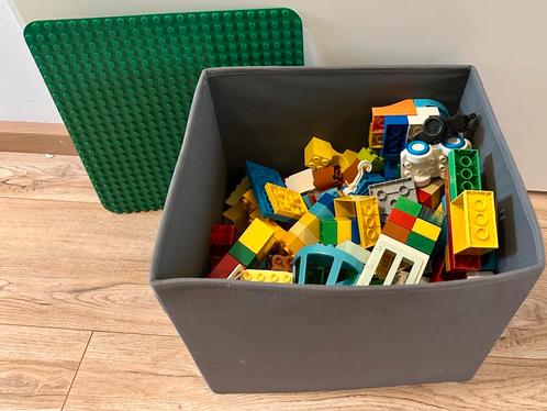 4 kilo Duplo in goede staat incl bouwplaat, Kinderen en Baby's, Speelgoed | Duplo en Lego, Zo goed als nieuw, Duplo, Losse stenen