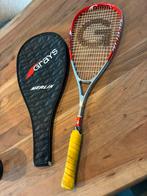 Grays squahracket Merlin met hoes, Sport en Fitness, Squash, Ophalen of Verzenden, Zo goed als nieuw, Met hoes