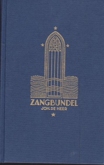 JOH.DE HEER - ZANGBUNDEL - 869 LIEDEREN EN KOREN beschikbaar voor biedingen