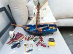 Playmobil piratenschip met leuke piraten, Kinderen en Baby's, Speelgoed | Playmobil, Ophalen of Verzenden, Gebruikt
