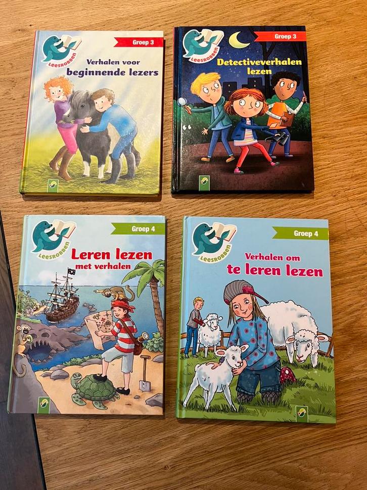 Leesrobben (4 stuks), Boeken, Kinderboeken | Jeugd | onder 10 jaar, Zo goed als nieuw, Fictie algemeen, Ophalen of Verzenden