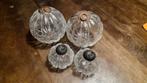 Set glazen pompoenen heksenballen 4 stuks, Ophalen of Verzenden