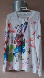 EDM Etoile Du Monde trui met strass en vlinders - Maat 40, Etoile Du Monde, Ophalen of Verzenden, Zo goed als nieuw, Maat 38/40 (M)