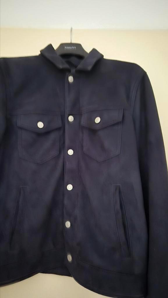 Abercrombie&Fitch jasje tussenjas maat L, Kleding | Heren, Jassen | Winter, Zo goed als nieuw, Maat 52/54 (L), Blauw, Ophalen of Verzenden