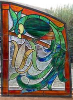 Glas in lood collectie, Antiek en Kunst, Antiek | Glas en Kristal, Ophalen of Verzenden