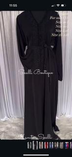 Caftan traditioneel zwart, Maat 38/40 (M), Overige typen, Zwart, Ophalen of Verzenden