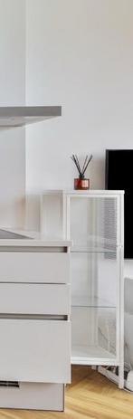 Vitrinekast, Ophalen, Zo goed als nieuw, 25 tot 50 cm, 50 tot 100 cm