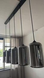 Hanglampen + lampenbollen, Huis en Inrichting, Ophalen, Zo goed als nieuw, Glas, 75 cm of meer