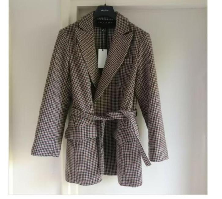 NIEUW!! Tara Jarmon tussenjas/ruit VAN 455 VOOR 115 EURO!, Kleding | Dames, Jassen | Winter, Nieuw, Maat 38/40 (M), Overige kleuren