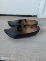 Vintage antieke Franse houten galoshes klompen, landelijke k, Ophalen of Verzenden