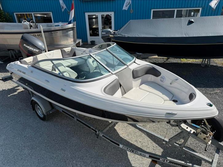 Four Winns H180 + Kalf trailer, Watersport en Boten, Speedboten, Zo goed als nieuw, 3 tot 6 meter, Benzine, 120 tot 200 pk, Polyester