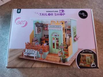 Tailor shop crafts & co miniatuur bouwpakket compleet beschikbaar voor biedingen