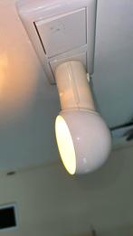 Retro vintage jaren 70 stopcontact bollamp insteeklamp, Verzenden