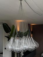 Moderne Hanglamp met Glazen Elementen, Huis en Inrichting, Ophalen of Verzenden, Zo goed als nieuw, Glas