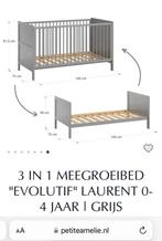 Petit Amelie 3-in-1 kinderbed meegroeibed + lade (+ extra's), Ophalen, Gebruikt, 70 tot 85 cm, 140 tot 160 cm
