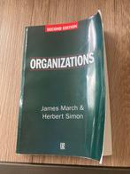 Organizations - James March & Herbert Simon, Ophalen of Verzenden, Zo goed als nieuw, Management