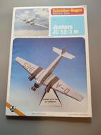 Kartonnen bouwplaat JU52/3M, Hobby en Vrije tijd, Ophalen of Verzenden, Zo goed als nieuw, 1:72 tot 1:144, Overige merken