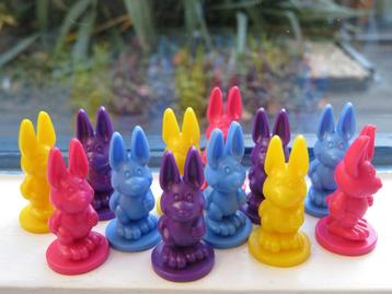 Kleine kunststof konijntjes konijn Bunny Hop  beschikbaar voor biedingen
