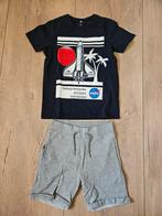 Name it NASA shirtje en broek maat 128, Jongen, Name it, Ophalen of Verzenden, Setje