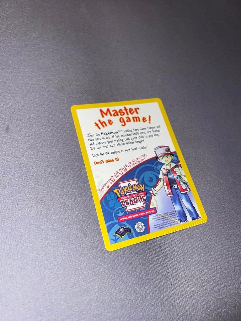 Pokemon WOTC Master the game! card crimped mint, Ophalen of Verzenden, Zo goed als nieuw