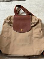Longchamp Rugzak - Beige, Overige merken, Gebruikt, 25 tot 40 cm, Ophalen of Verzenden
