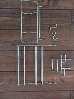 Rvs hang keuken wandrek, keukenrol, kruiden  ehv geldro, Ophalen of Verzenden, Zo goed als nieuw, 25 tot 50 cm, Minder dan 100 cm