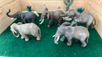 Schleich olifanten, Verzamelen, Dierenverzamelingen, Ophalen of Verzenden, Zo goed als nieuw, Wild dier, Beeldje of Figuurtje