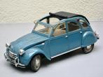 Citroen 2CV 1966 blauw Solido 1:18, Hobby en Vrije tijd, Modelauto's | 1:18, Solido, Ophalen of Verzenden, Zo goed als nieuw, Auto