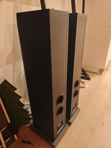 Elac FS-57 vloerstaande luidsprekers ZGAN incl. Spikes beschikbaar voor biedingen
