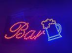 LED Neon Lichtreclame “Bar” met bierglas | Café|Bar|Mancave, Huis en Inrichting, Verzenden, Zo goed als nieuw